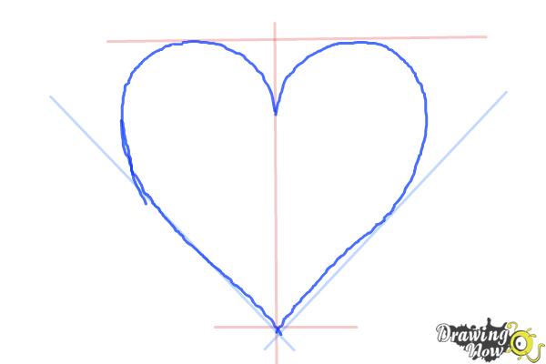 How To Draw A Perfect Heart Drawingnow