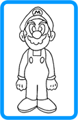 how to draw mario image