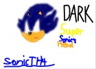 Dark Super Sonic's Head