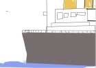 Titanic sailing