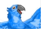 Blu the Macaw