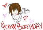Kaname and I wish you a Happy B-day~