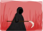 cartoon grim reaper :D