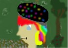Rainbow head