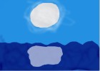 la luna en la mare