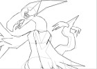 Shadow Lugia Uncolored