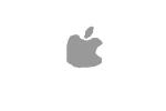 Apple sign. Steve Jobs