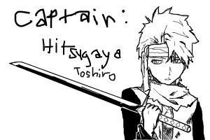Captain Hitsugaya Toshiro From Bleach