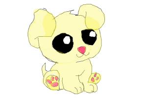 chibi puppy - Drawing by angelali - DrawingNow