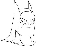 Easy Batman Drawing - Drawing by MuhammadHC - DrawingNow