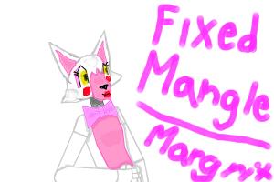 FNAF cartoon fixed Mangle/Margrit