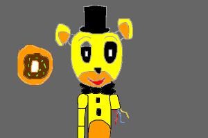 fnaf Golden Freddy