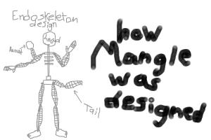 FNAF Mangle's endoskeleton design (Margrit)