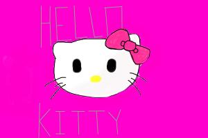 Hello Kitty Face Drawing