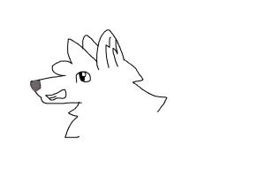 How To Draw A Cute Wolf