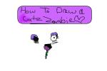 how to draw a cute zombie