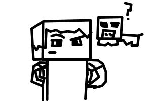 How to draw a minecraft character with a pig