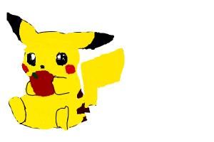 How to draw an adorable Pikachu