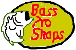 How to draw bass pro shops logo