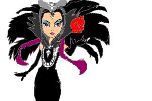 how to draw raven queen the evil queen