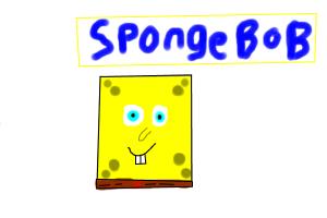 How To Draw Spongebob with No Body Parts