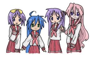 Lucky Star main characters