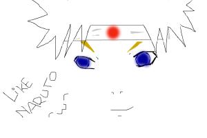 Sketsa Wajah Naruto