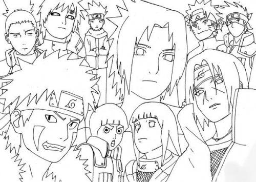 Naruto group - picture by naruto_dude - DrawingNow