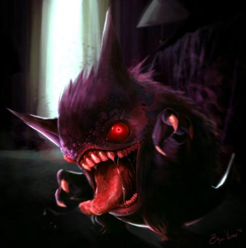 gengar_by_warnerator - picture by killerpoetkid - DrawingNow