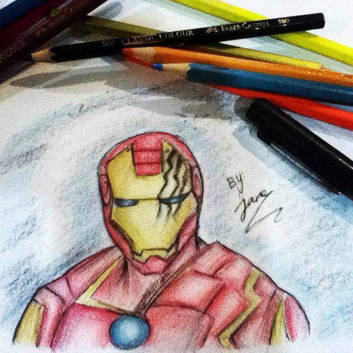 How to Draw Iron Man - EASY Step by Step Tutorial - YouTube