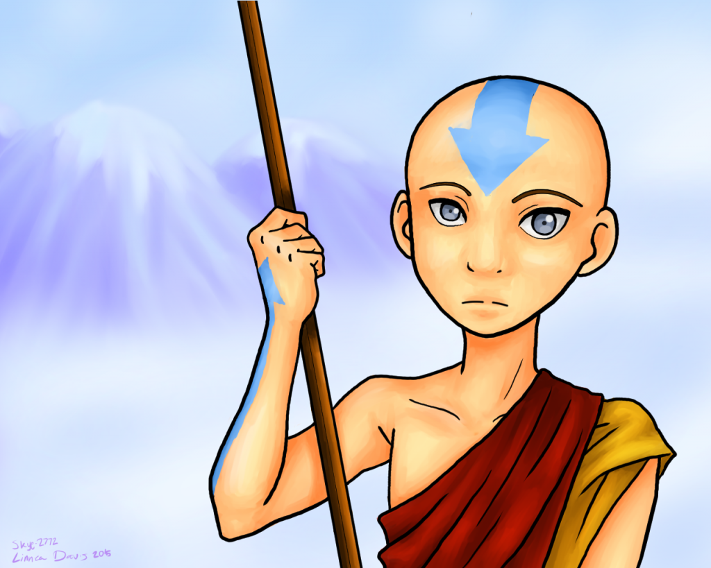 Avatar Aang - picture by leafstorm152271 - DrawingNow