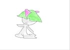 How to Draw Ralts from Pokemon