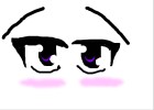 How to Draw Anime Eyes Blushing