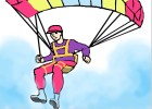 How to Draw a Paraglider