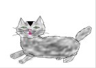 How to Draw a Cat Lying Down. - DrawingNow