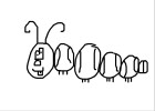 How to Draw a Caterpillar - DrawingNow