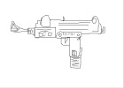 Mini Uzi - DrawingNow