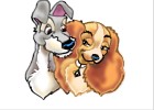 How to Draw Lady And Tramp