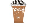 How to Draw a Mocha Frappe from Mcdonalds