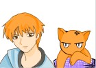 How to Draw Kyo Sohma from Fruits Basket