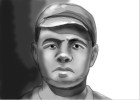 How to Draw Babe Ruth - DrawingNow