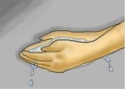 How To Draw Hands Holding Water Drawingnow