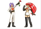 How to Draw Team Rocket from Pokemon