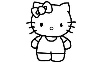 How to Draw Hello Kitty Step by Step - DrawingNow