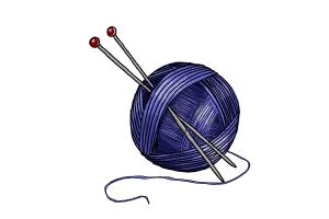 How to Draw a Ball Of Yarn - DrawingNow
