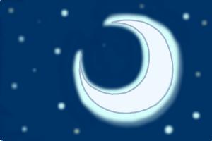 How to Draw a Crescent Moon