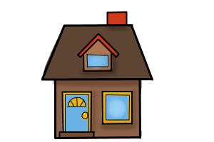How to Draw a House For Kids