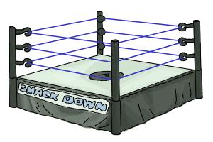 How to Draw a Wrestling Ring