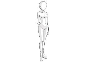 How to Draw an Anime Girl Body