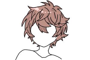 How to Draw Anime Boy Hair
